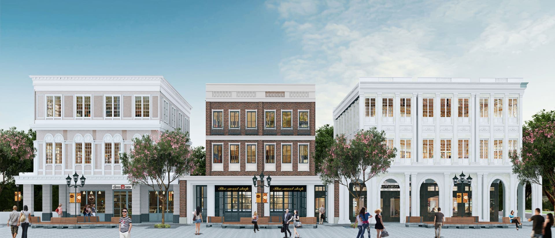 Shophouse District — Capital Town, San Fernando, Pampanga